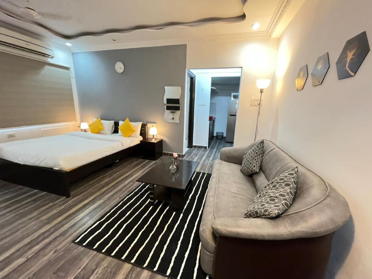 Bedchambers Serviced Apartments, Hyderabad Esterno foto