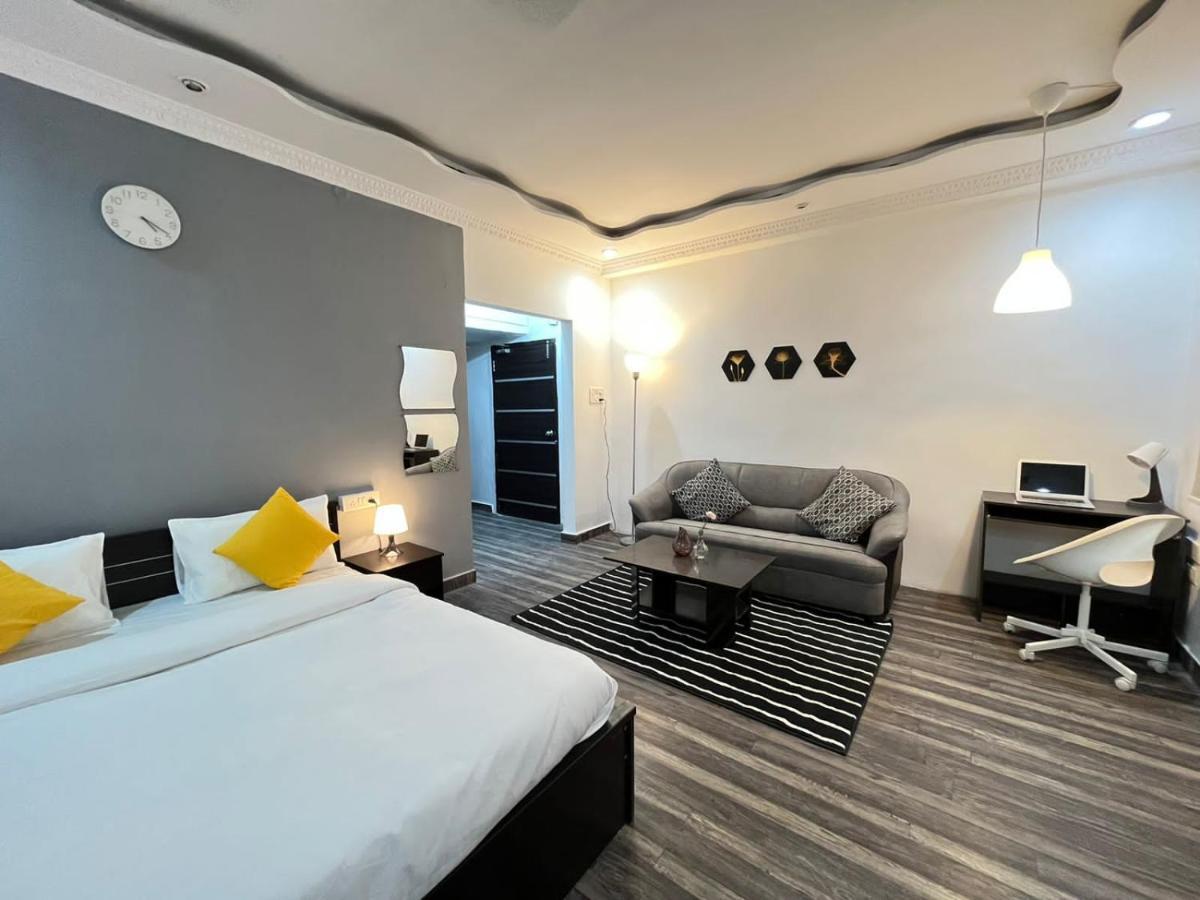 Bedchambers Serviced Apartments, Hyderabad Esterno foto